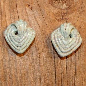 Retro 80's Post Earrings